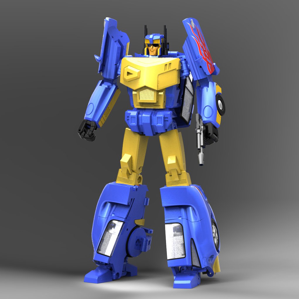 X-Transbots MX-37 Conan (Nightbeat) & MX-38 Nightingale